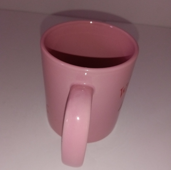 🆕Will Work For Shoes! Pink & Red Polkadot High Heel Coffee Mug - SUPER CUTE!! - Picture 3 of 7